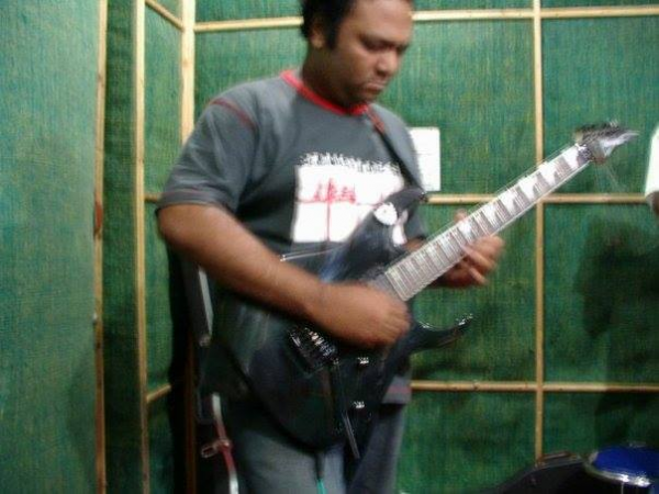 Sajib Das Band Ontopur at BD showbiz Practice pad