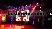 LED DJ booth stage design and logistic support