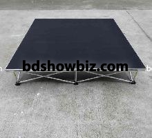 Steel/aluminium stage rent at BD showbiz for any event